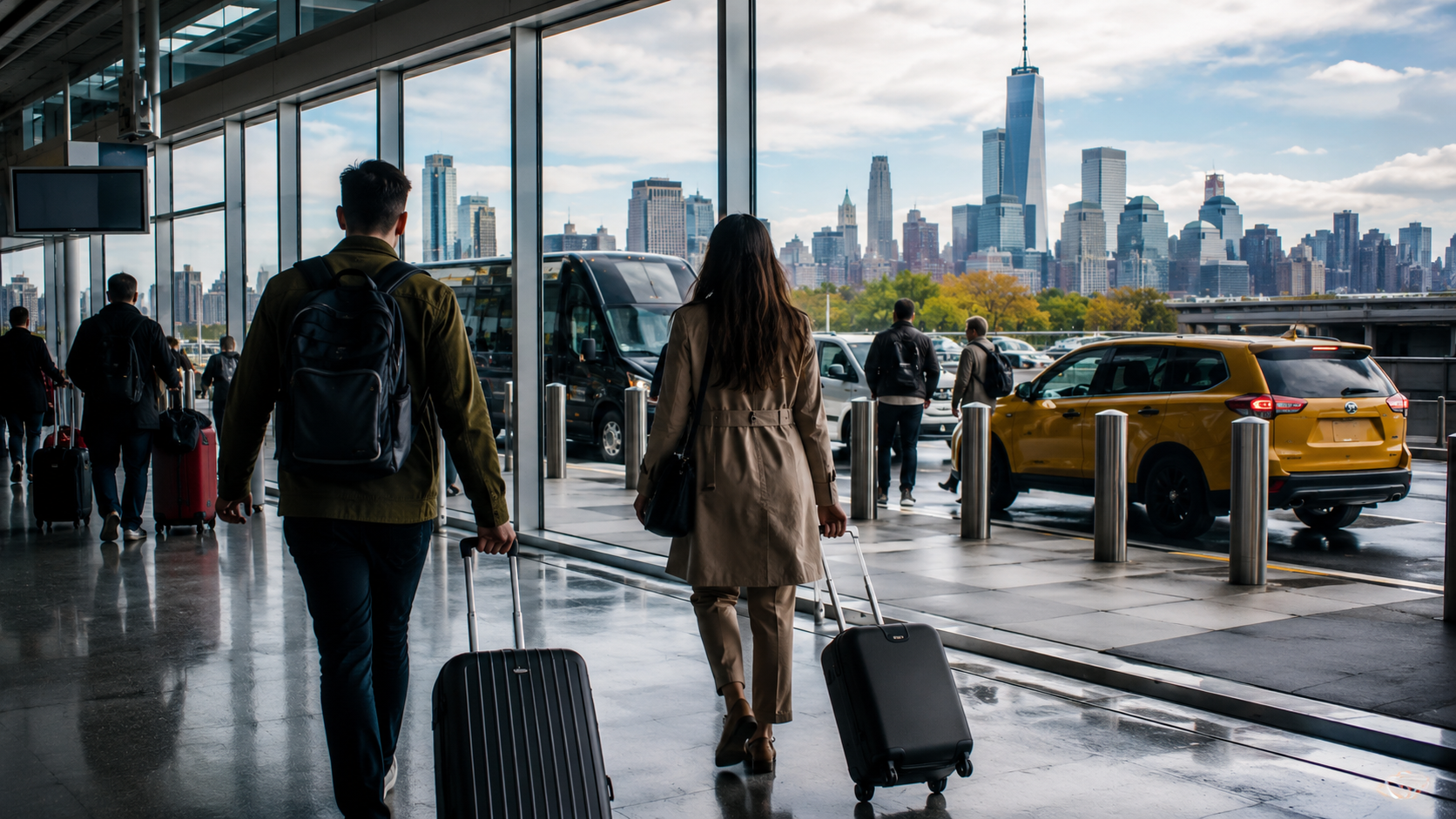 Airport travel planning for MetLife Stadium visitors
